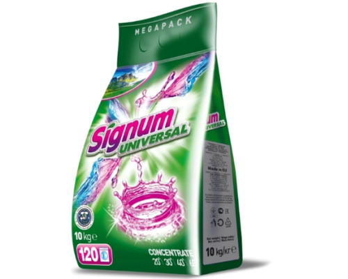 SIGNUM Universa порошок д/прання 10 кг п/е
