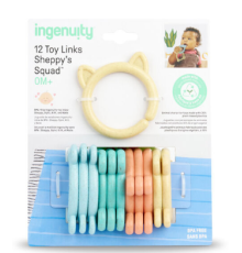 Набір дитячих кілець 12шт Ingenuity