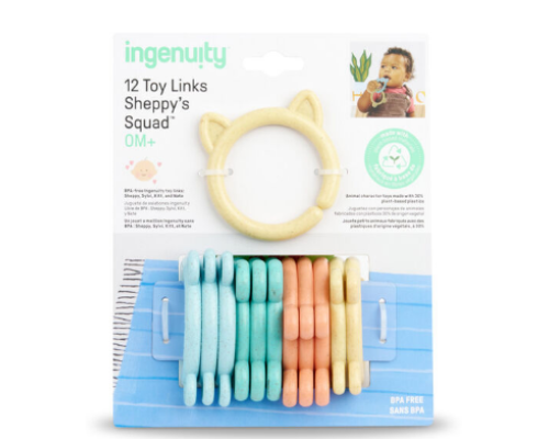 Набір дитячих кілець 12шт Ingenuity