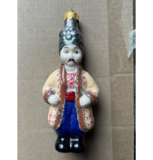 Українець в жупані скло формовка