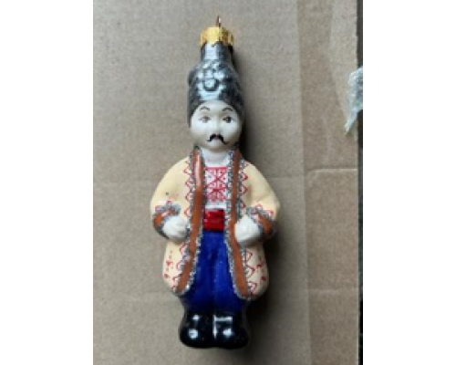 Українець в жупані скло формовка