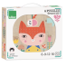 Дерев'яні пазли 2+