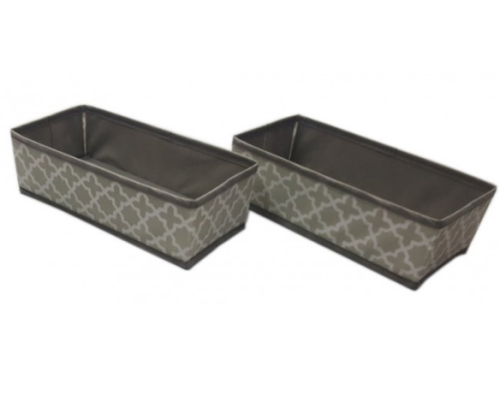 Набір органайзерів 14*29*9 см - 2 шт., "French Grey"