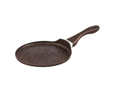 88364-22P Сковорода млинцева "Lessner" Chocolate Line з литого алюмінію з антипригарним покриттям d=