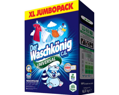 WASCHKONIG UNIVERSAL  засіб мийний для прання порошкоподібний  6,0 кг к/к