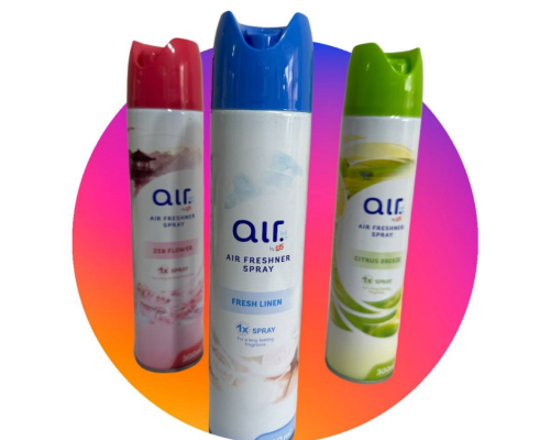 Освіжувач №1 мікс AIR W5 ZEN FLOWER/CITRUS BREEZE/FRESH LINEN 300ML