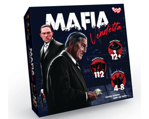 Розважальна гра "MAFIA Vendetta" (укр.) MAF-01-01U 113630
