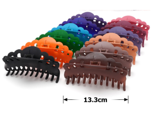 Заколка-краб для волос 5042 пластиковый