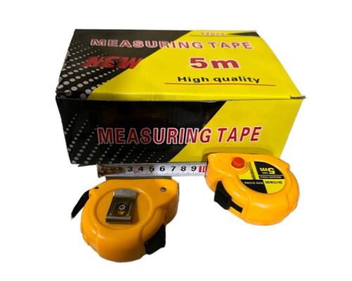 Рулетка 5м жовта 03773