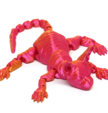 Шарнірна 3D іграшка X-toy антистрес Кот-Сфінкс оригінальний подарунок стильний аксесуар 24см рожевий