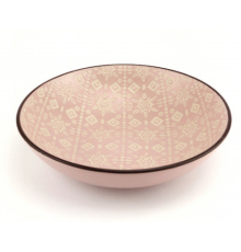 Тарілка глибока Astera Engrave Pink A0440-HP22-SP (20см)