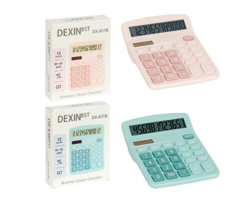 Калькулятор DX-837B 14х12х3,5см