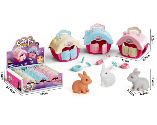 Набір Будиночок для Тварин (6,7*11,2*11)см №2420-5