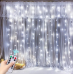 Гірлянда 160 LED 2*2м Штора USB+ДУ Холодний білий (8942)