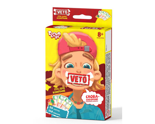 Настільна гра "VETO" МІНІ УКР VETO-02-01U