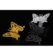 Шпилька краб у вигляді метеликів 51032-1