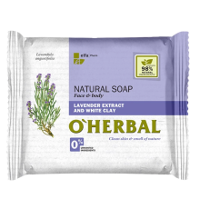 Мило O'Herbal 100г Лаванда/Біла глина