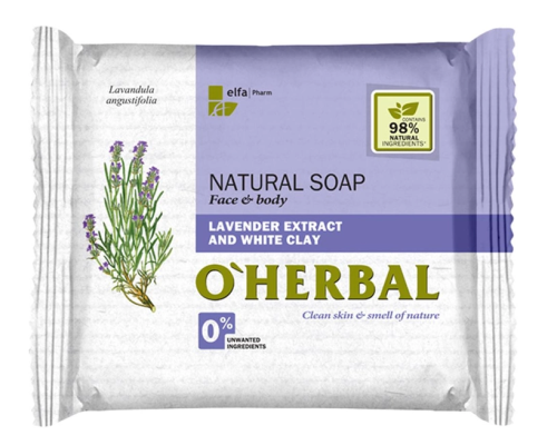 Мило O'Herbal 100г Лаванда/Біла глина