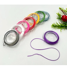 Силіконова нитка гумка 0,7 мм, 8,5 метрів