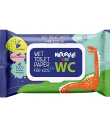 Вологий туалетний папір Naturelle kidz 50шт. (арт.)