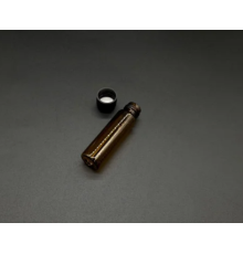 Скляні пляшечки в бурштиновому склі. 15х55мм