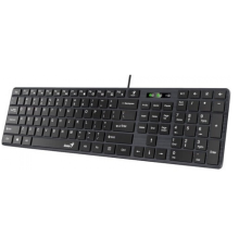Клавiатура дротова USB Black UKR GENIUS SlimStar 126