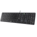 Клавiатура дротова USB Black UKR GENIUS SlimStar 126