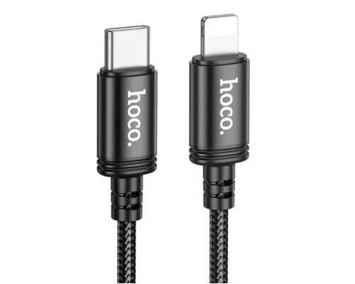 Кабель USB Hoco X91 PD20W Type-C to Lightning 3m (Чорний)