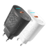 Мережевий зарядний пристрій Yoki Led Series YK-20PD 20W (Чорний)