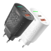Мережевий зарядний пристрій Yoki Led Series YK-20PD+QC 20W (Бiлий)
