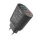 Мережевий зарядний пристрій Yoki Led Series YK-20PD+QC 20W (Чорний)
