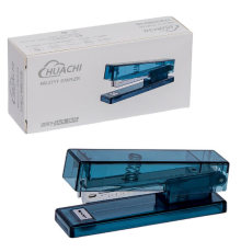 Степлер 271T прозорий корпус, (скоби №24; 26) 25 аркушів, 125х55х35 мм