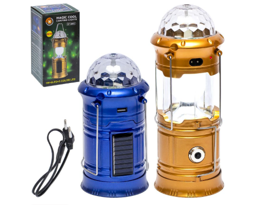 Ліхтар кемпінговий LED 5802 6LED+1W