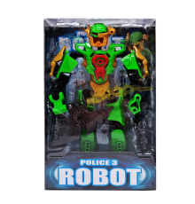 Дитяча іграшка Робот Police 3 Bambi 2018-26(Grey) зі зброєю