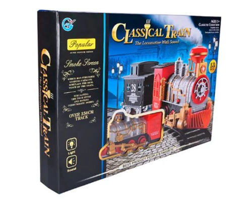 Дитяча іграшкова "Залізна дорога" Bambi GY810-1 світло, звук