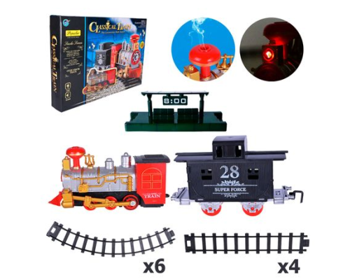 Дитяча іграшкова "Залізна дорога" Bambi GY810-1 світло, звук