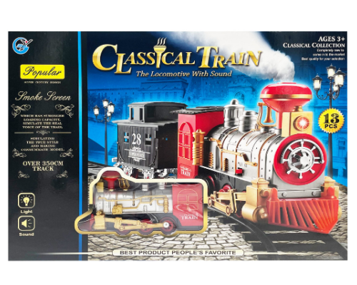 Дитяча іграшкова "Залізна дорога" Bambi GY810-1 світло, звук