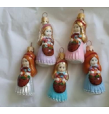 Скляна іграшка 1197/2 Принцеса