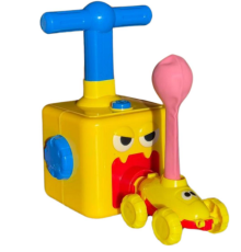 Аеромобіль машинка з кулькою Baloon Car, розвиваюча дитяча іграшка-машинка з ручним насосом