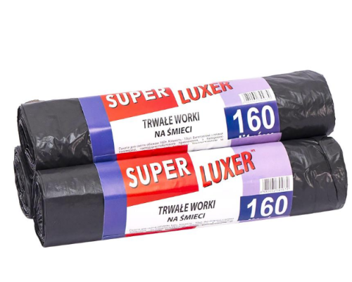 Пакет для сміття 90*110 160л 10шт Super Luxs/Кузя