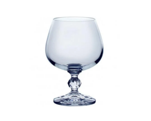 Набір келихів для коньяку 250мл (6шт)«Bohemia Crystal» Claudia B40149-250105-01A-OKA