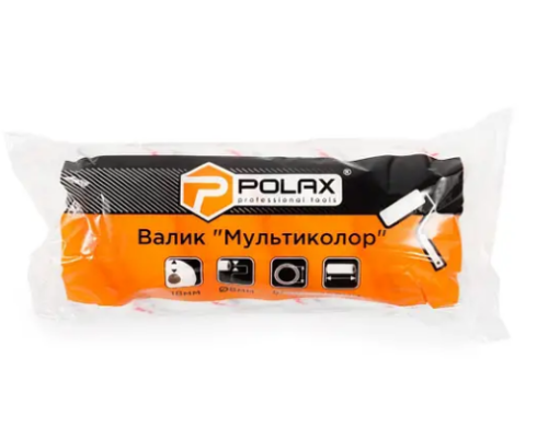 19-004 Валик Мультиколор 6*30*150 POLAX