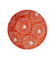 Тарілка обідня кругла d=27см A0680-KR11 Посуд порцеляновий «Astera» Kushi Red