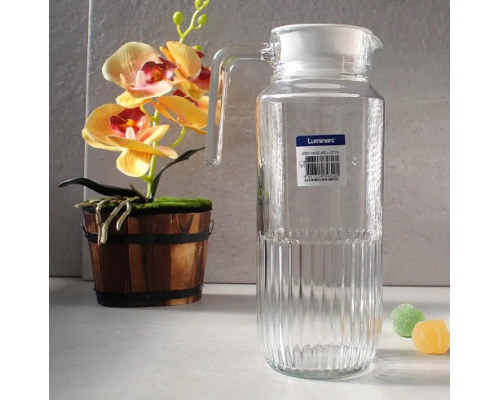 Глечик з кришкою 1,3л L9918 «Luminarc» Quadro