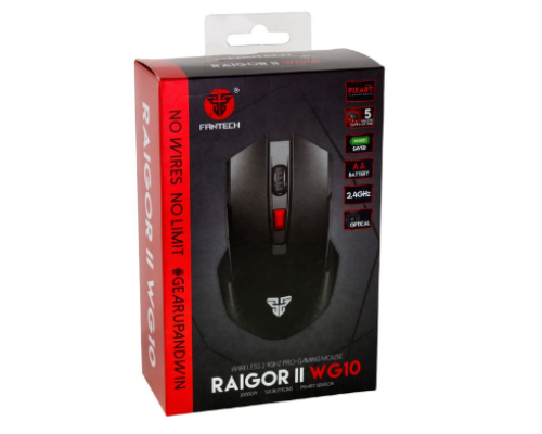 Бездротова Миша Ігрова Fantech WG10 Raigor II (Чорний)