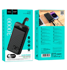 Універсальна мобільна батарея HOCO 30000 J123B Element 22.5W+PD20W Black