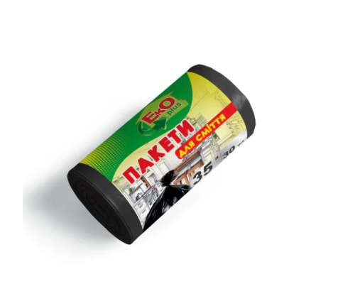 Пакети для сміття 45*55 35л 30шт Ekoplus (100)