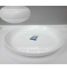 Q2156 Посуд скляний «Luminarc» Precious - тарілка обідня кругла d=25см
