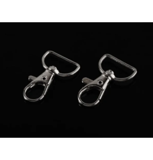 Карабін для брелка. 38мм. Під стрічку 20 мм