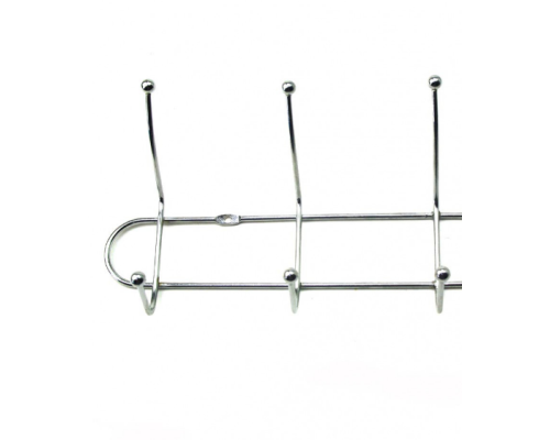 Вішалка металева на 3 гачки 14313